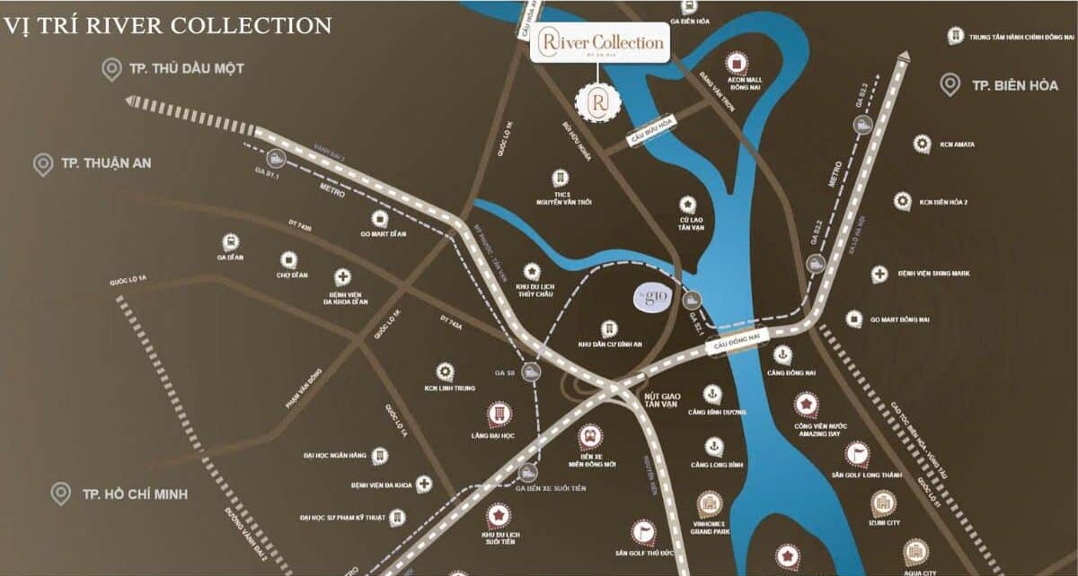 Vị trí River Collection